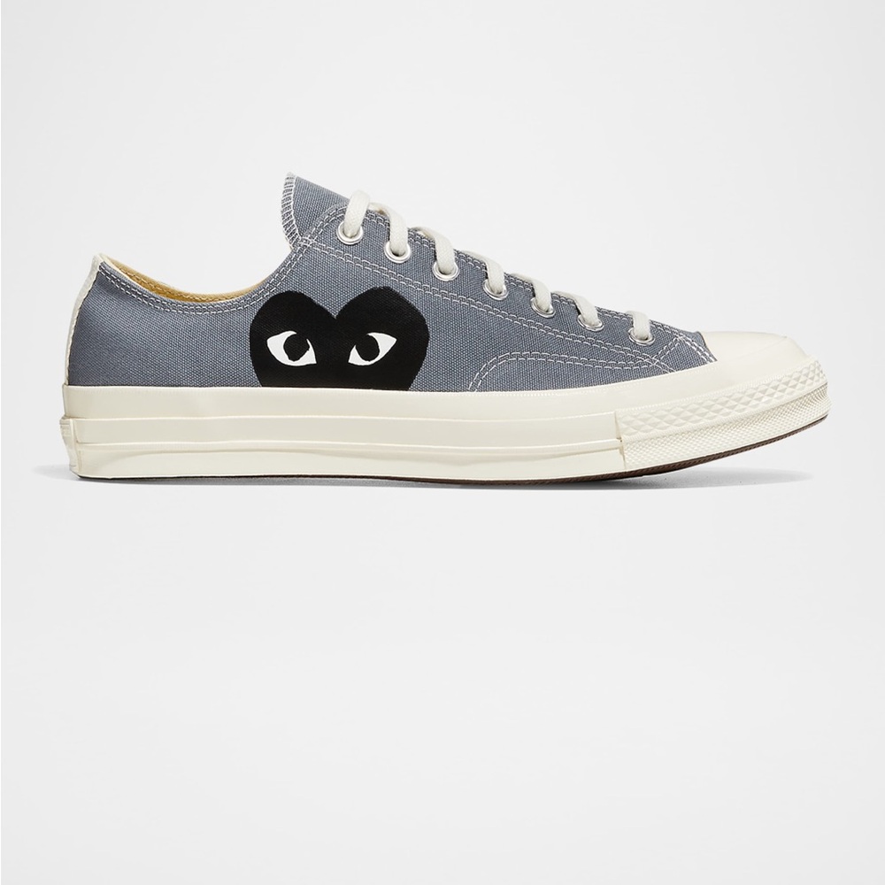 Steel gray COMME des GARÇONS PLAY x Converse